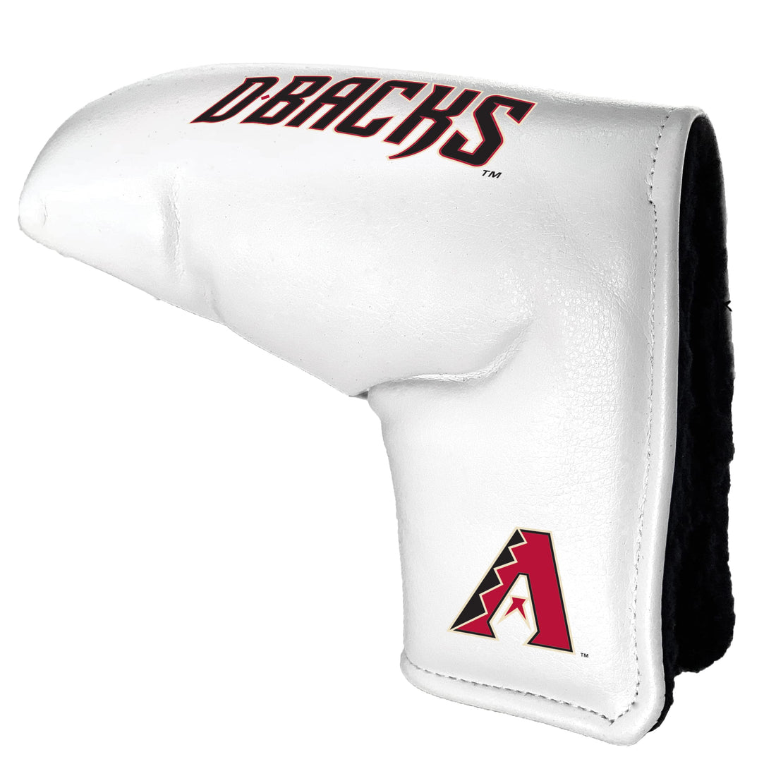 Team Golf MLB ARIZ Diamondbacks - Printed Team Golf MLB Tour Blade Putter Cover (White) Fits Most Blade Putters Scotty Cameron Taylormade Odyssey Titleist Ping Callaway