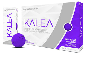 TaylorMade Womens Kalea Golf Balls Purple One Dozen (2019)