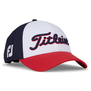 Titleist 2022 Tour Performance Golf Hat Red/White/Blue One Size Fits Most
