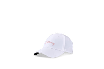 Callaway Golf Womens Stitch Magnet Collection Headwear (White/Pink Pearl)