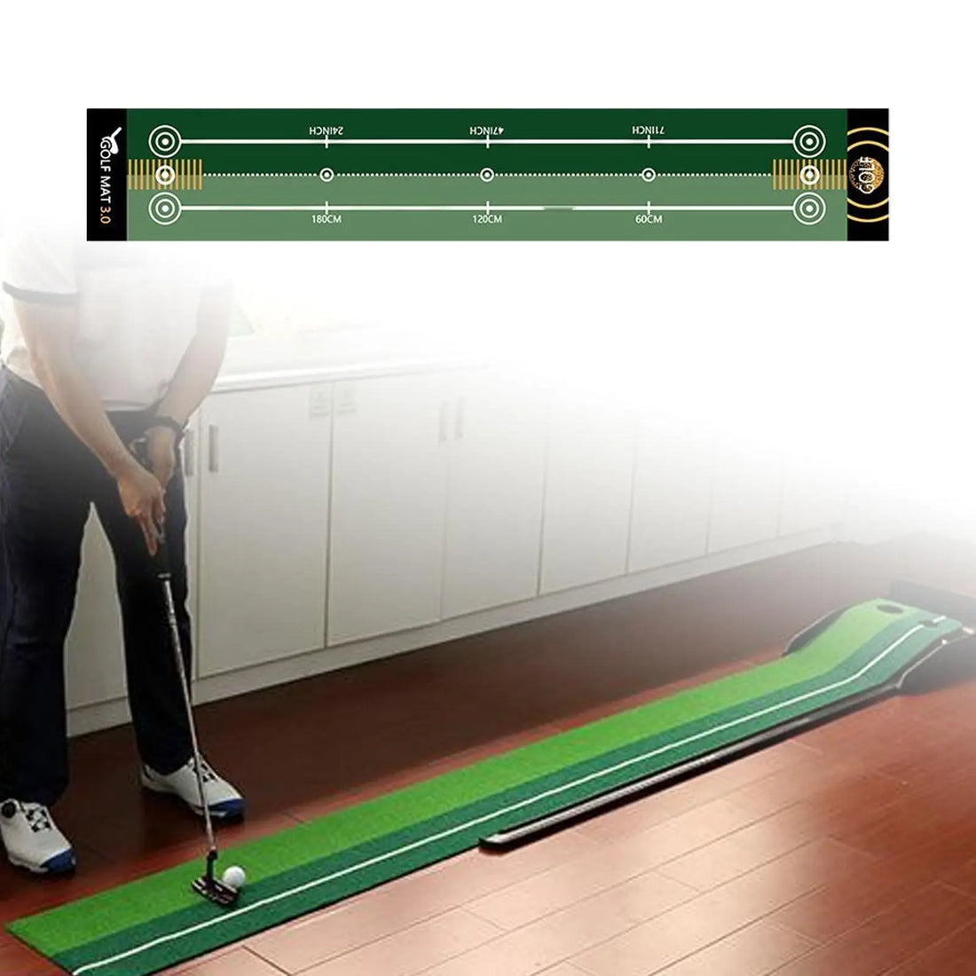 Golf Putting Mat Practice