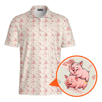 Makin' Bacon Polo Golf Shirt For Men