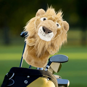 Plush Lion Golf Wood Headcover
