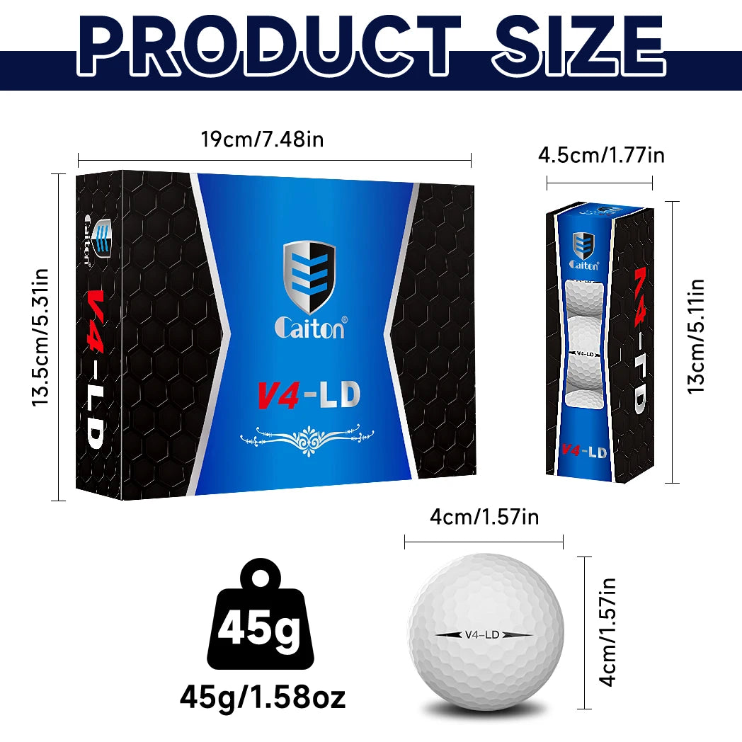 Caiton Pro Golf Balls - 4 Layers