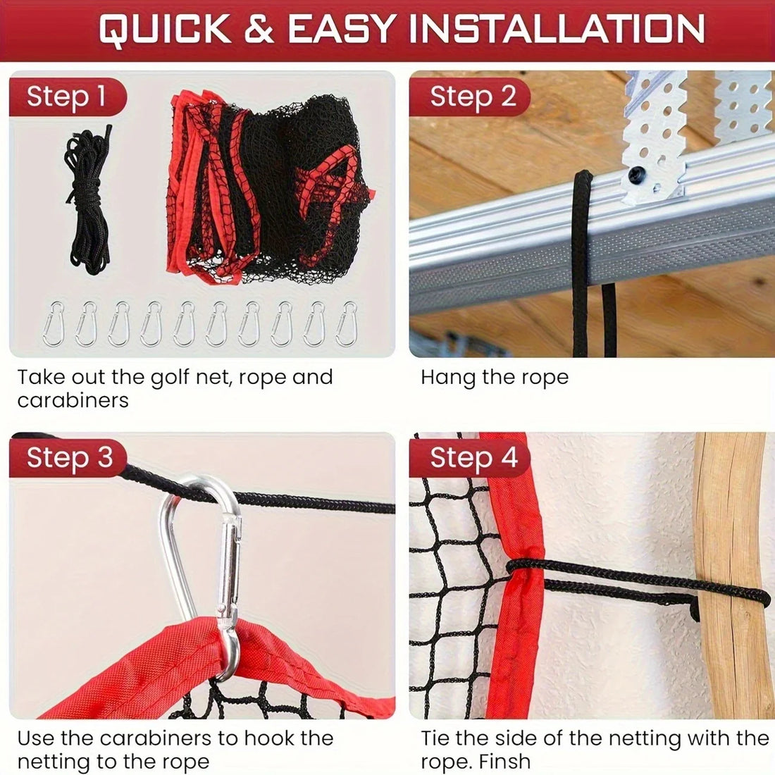 Golf Netting, 10x10 Ft Golf