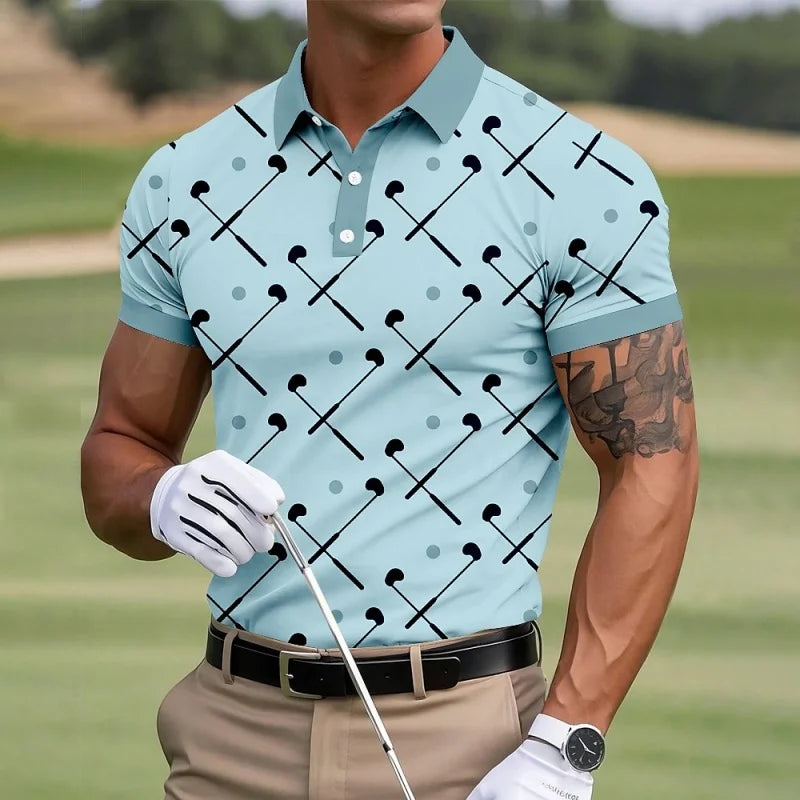 Misfit Tee Matrix Golf Polo For Men