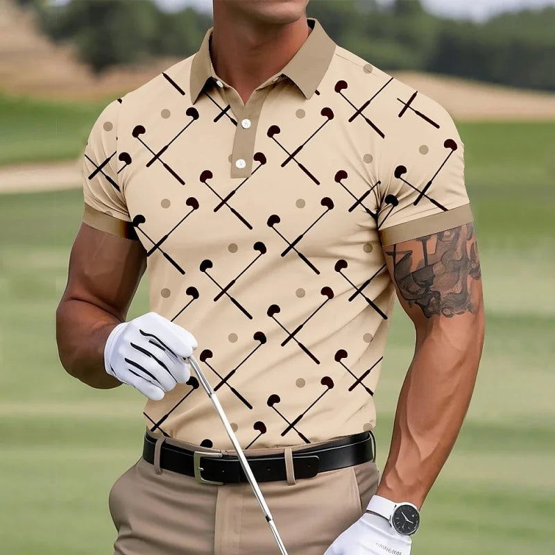 Misfit Tee Matrix Golf Polo For Men