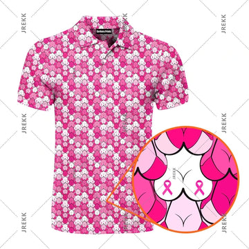 Save Second Base Polo Shirt Men Golf Shirts