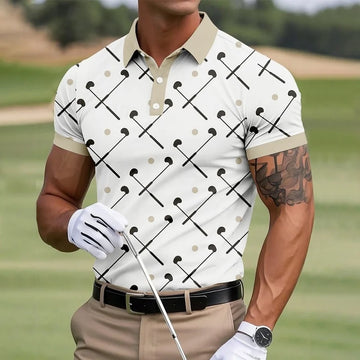 Misfit Tee Matrix Golf Polo For Men