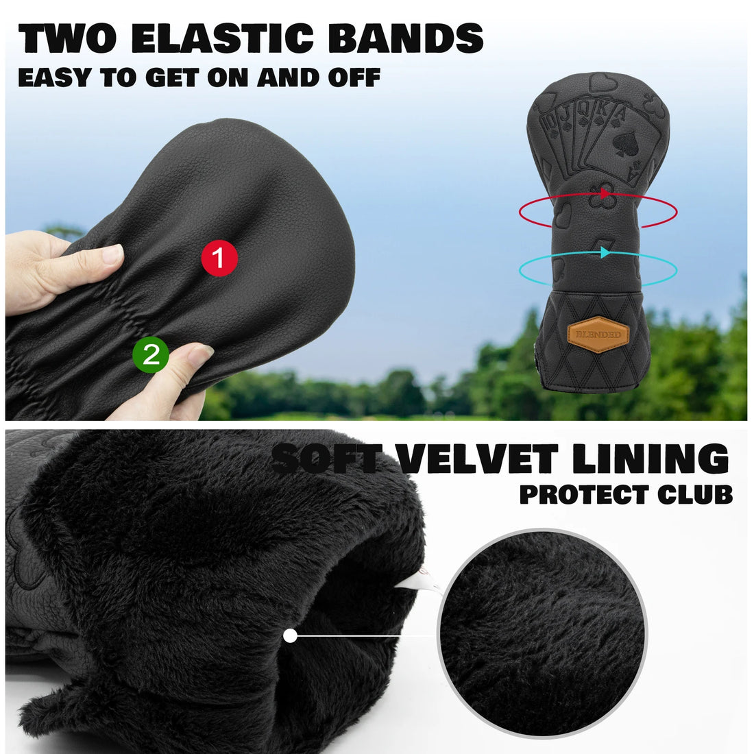 The High Roller Collection Headcovers