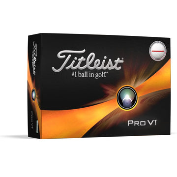 Titleist PRO V1 Performance Alignment Golf Ball RED