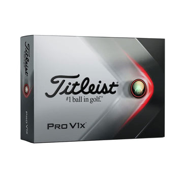 Titleist Pro V1x Golf Balls White Standard Play Numbers (1-4) One Dozen